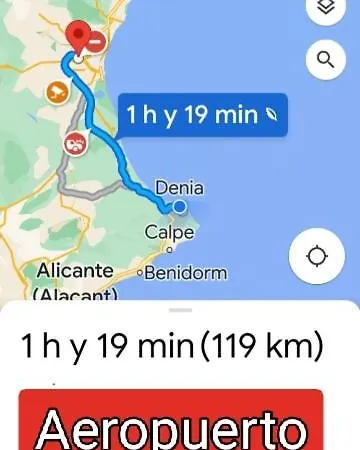 Denia, Montgo Будинок відпочинку *